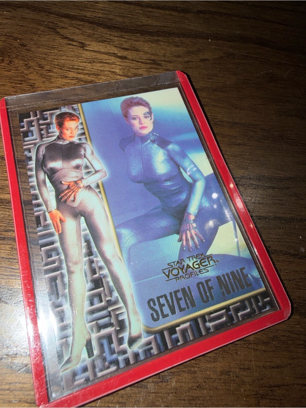 •Star Trek• 1998 Voyager Profiles “Seven of Nine”